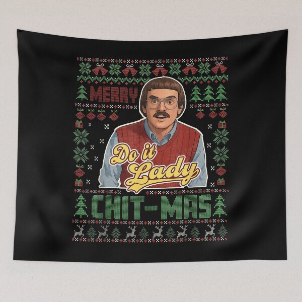Item preview, Funny Chit-mas Christmas Pun designed and sold by Marga1994.