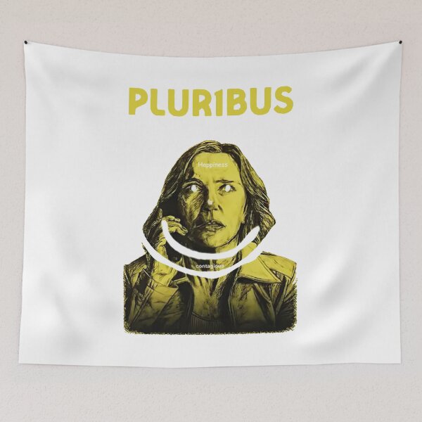 Item preview, Pluribus 2025 Series Vintage Sci-fi Movies Fan Art designed and sold by lesqiana.