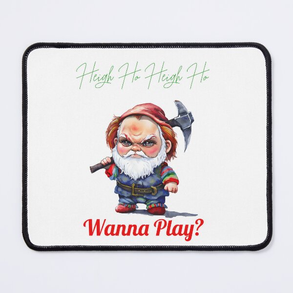 Item preview, Grucky - Chucky Grumpy Dwarf Horror Mashup designed and sold by ArtisticDesignsbyLinda.