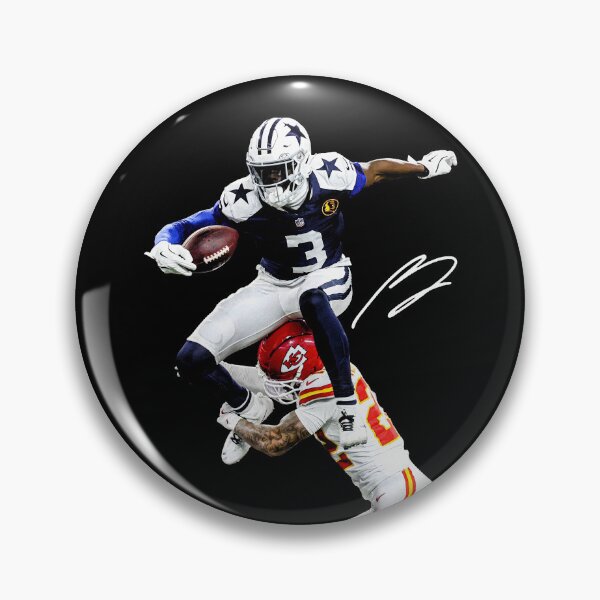 Item preview, George Pickens Hurdle Trent McDuffie Vintage Football designed and sold by HeidixHDesigns.