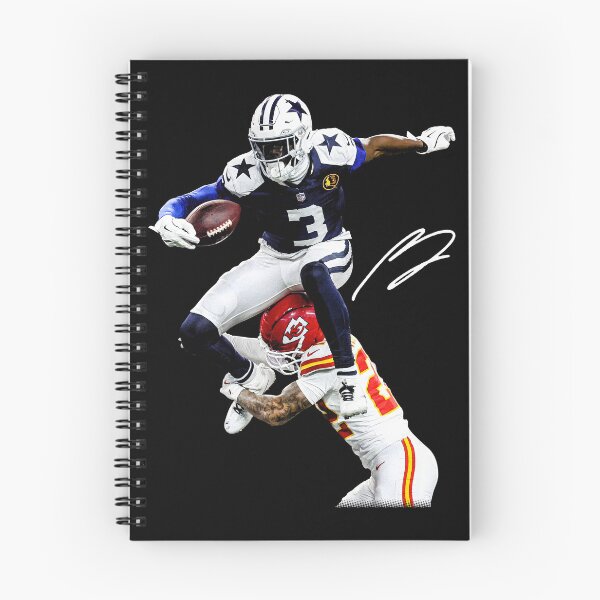 Item preview, George Pickens Hurdle Trent McDuffie Vintage Football designed and sold by HeidixHDesigns.