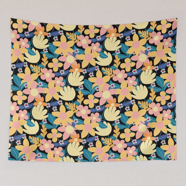 Item preview, Nostalgic meadow pattern design designed and sold by Clara Fruggeri.