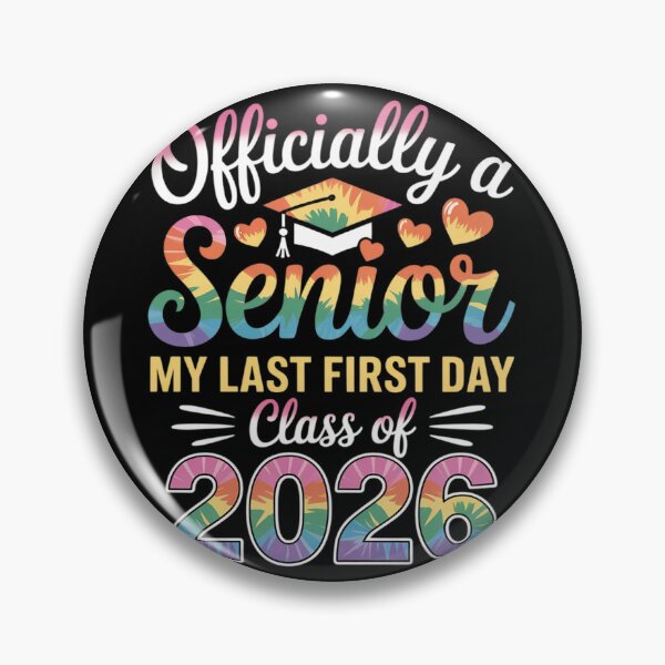 Item preview, Senior Year 2026 Graduation Class Of 2026 My Last First Day  designed and sold by lilLilaBatArt.