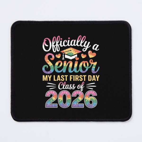 Item preview, Senior Year 2026 Graduation Class Of 2026 My Last First Day designed and sold by lilLilaBatArt.