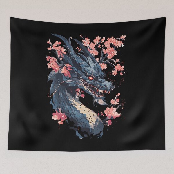 Item preview, Celestial Japanese Dragon Art designed and sold by raaekazq31.