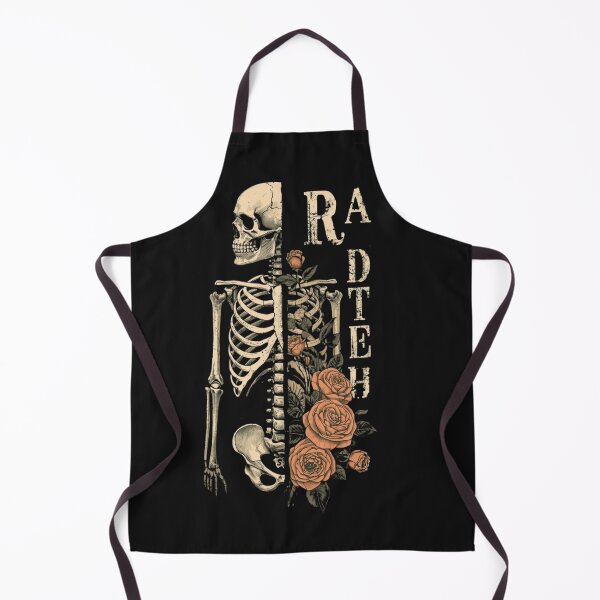 Item preview, Rad Tech Skeleton Shirt – Vintage Floral X-Ray Tech Tee – Radiologic Technologist Gift designed and sold by Printsouf.