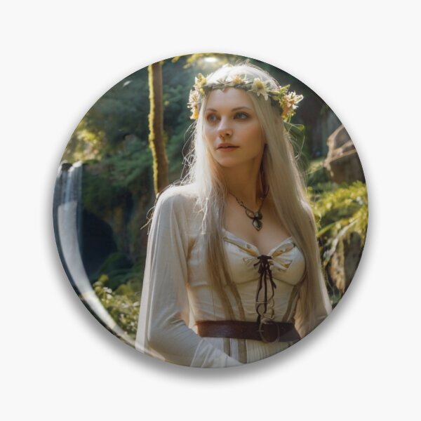 Item preview, White Witch of the Wild Waterfall Forest designed and sold by BlareBlare.