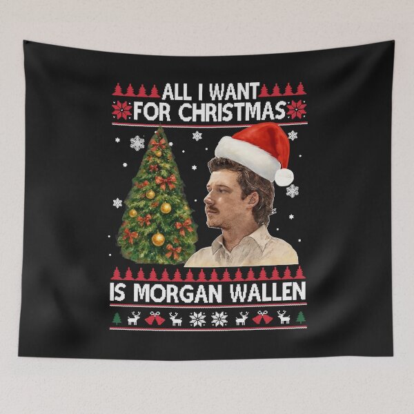 Item preview, Morgan Wallen All I Want for Christmas Is Morgan Wallen Wallen Still The Problem Tour 2026 designed and sold by jillianhanna.