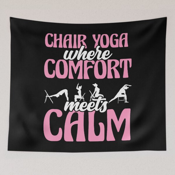 Item preview, Chair Yoga Where Comfort Meets Calm designed and sold by CharlotteTerri.