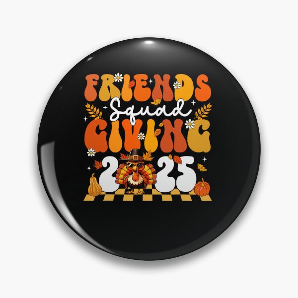 Item preview, Friends Thankful Turkey Party Humor 90s Friendsgiving Squad designed and sold by Daleburuling.