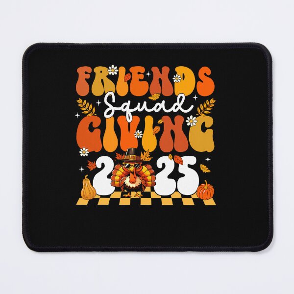 Item preview, Friends Thankful Turkey Party Humor 90s Friendsgiving Squad designed and sold by Daleburuling.