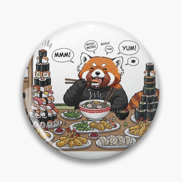 Item preview, Red Panda's Japanese Food Feast designed and sold by Taro-shopping.