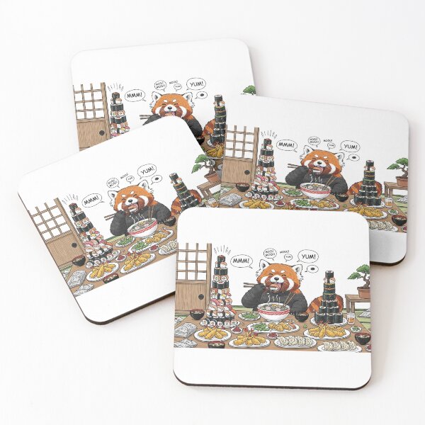 Item preview, Red Panda's Japanese Food Feast designed and sold by Taro-shopping.