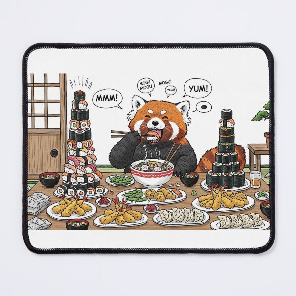 Item preview, Red Panda's Japanese Food Feast designed and sold by Taro-shopping.