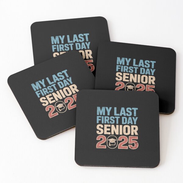 Item preview, First Day Senior 2025, Class of 2025 Back to School  designed and sold by lilLilaBatArt.