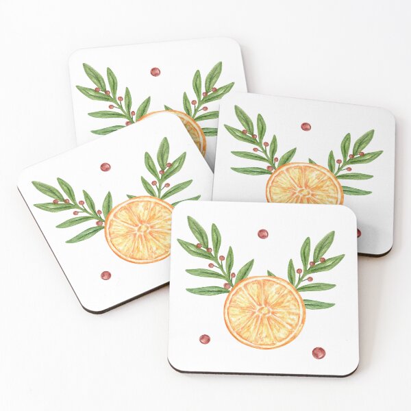 Item preview, Orange Christmas Deer designed and sold by IrinaAvdeeva.