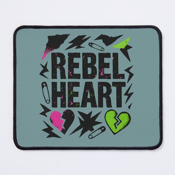 Item preview, Rebel Heart Punk Grunge Art designed and sold by InkWeaveShop.