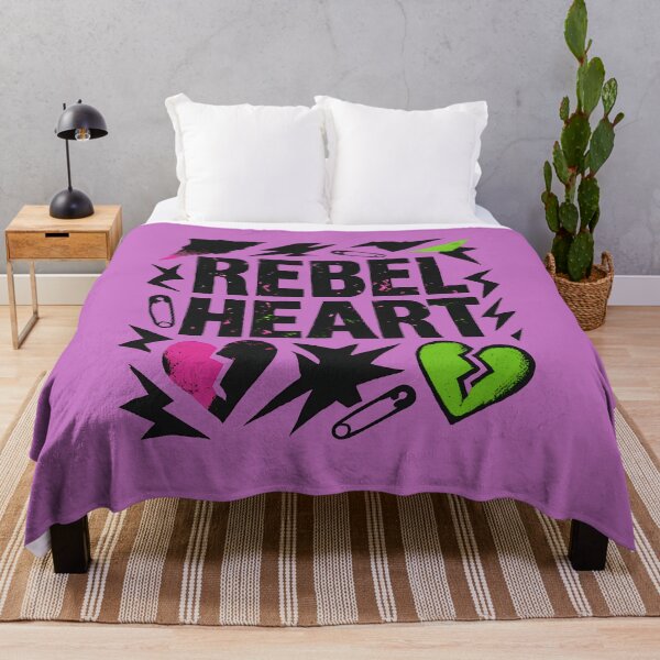 Item preview, Rebel Heart Punk Grunge Art designed and sold by InkWeaveShop.
