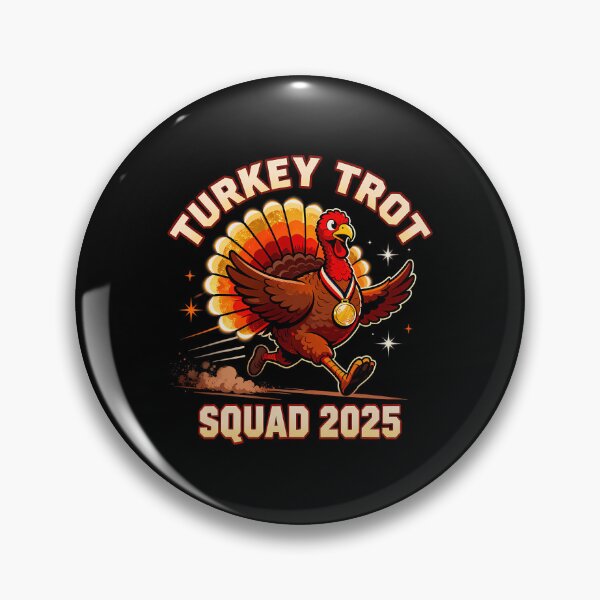 Item preview, Trot Fall Cute Thanksgiving Happy Squad Gobble 80s designed and sold by CalvinVanAuken.