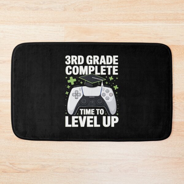 Item preview, 3rd Grade Complete Time To Level Up , Gaming Graduation  designed and sold by lilLilaBatArt.