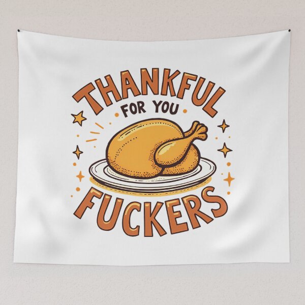 Item preview, 90s You Fall for Thankful Fuckers Funny Humor Thanksgiving designed and sold by JasonesNance.