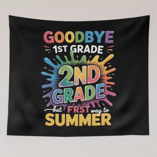 Item preview, Goodbye 1St Grade Graduation To Second Grade First Summer designed and sold by MeowtivationP.