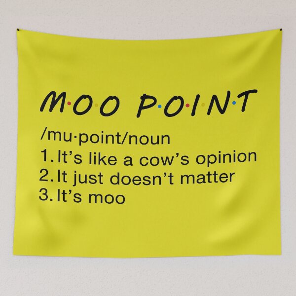 Item preview, Moo Point Definition.  designed and sold by CoCoArt-Ua.
