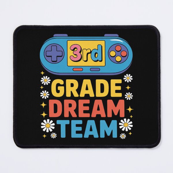 Item preview, 3rd Grade Dream Team Video Gamer Students Back To School  designed and sold by Belkisallen.