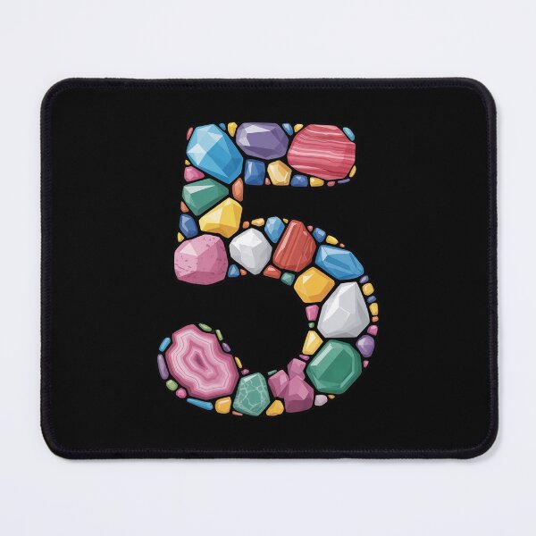 Item preview, 5 Years Old Kids Mineral Stones Rocks Collector Birthday designed and sold by BubblePancake.