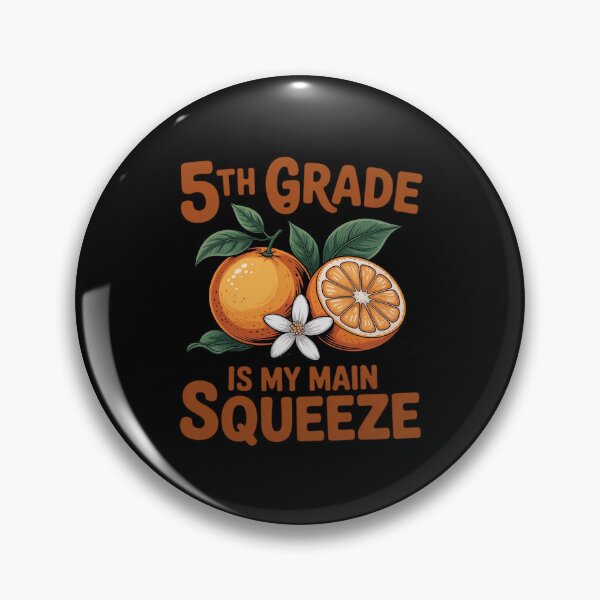 Item preview, 5th Grade My Main Squeeze Teacher Back to School Orange designed and sold by BubblePancake.