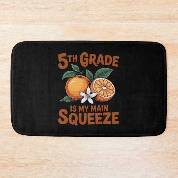 Item preview, 5th Grade My Main Squeeze Teacher Back to School Orange designed and sold by BubblePancake.