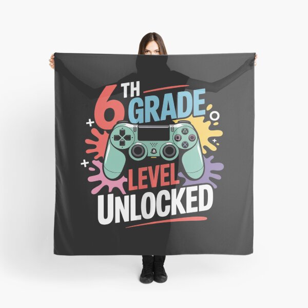 Artikelvorschau, Level der 6. Klasse freigeschaltet – Zurück zur Schule Gamer entworfen und verkauft von BubblePancake.
