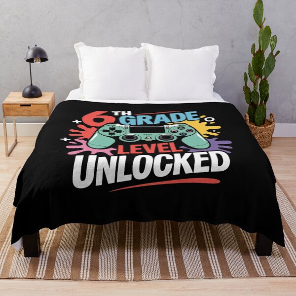 Item preview, 6th Grade Level Unlocked Back to School Gamer designed and sold by BubblePancake.