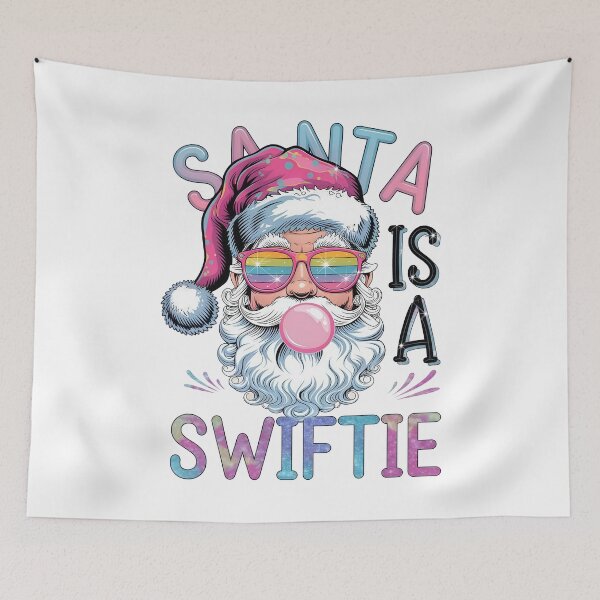 Item preview, Santa Swiftie Merry Swiftmas Merry Swiftmas Christmas  designed and sold by jillianhanna.