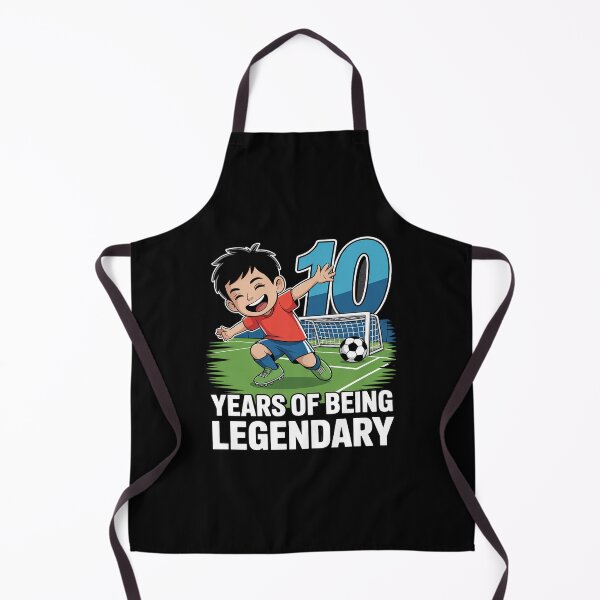 Item preview, 10 Years of Being Legendary Soccer Boy 10th Birthday Kids designed and sold by BubblePancake.
