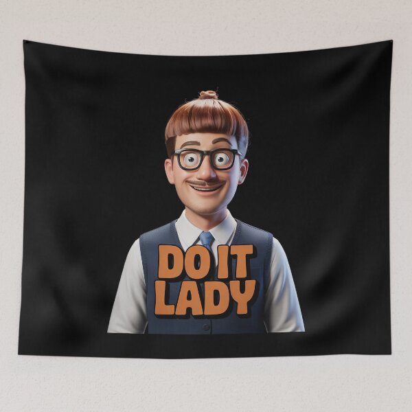 Item preview, Funny Do It Lady Chit Humor Idea  designed and sold by VerseFarm.