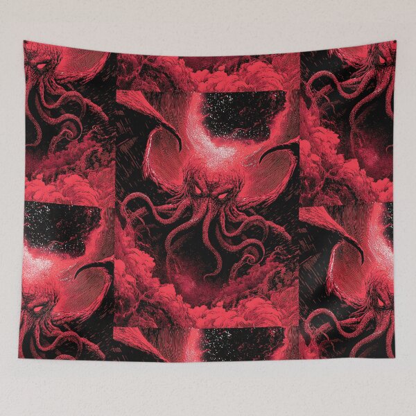 Item preview, Cthulhu Cosmic Space Horror Monster  designed and sold by bapupa.