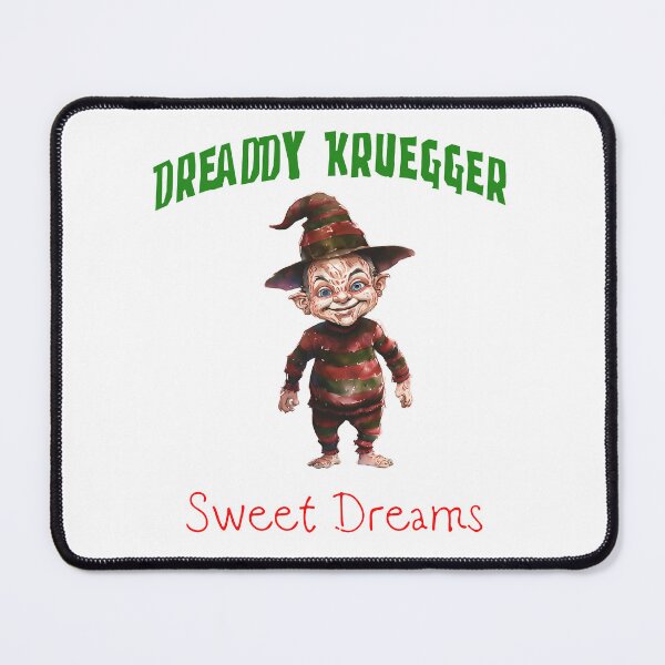Item preview, Dready Krueger - Nightmare Elf Horror Mashup designed and sold by ArtisticDesignsbyLinda.