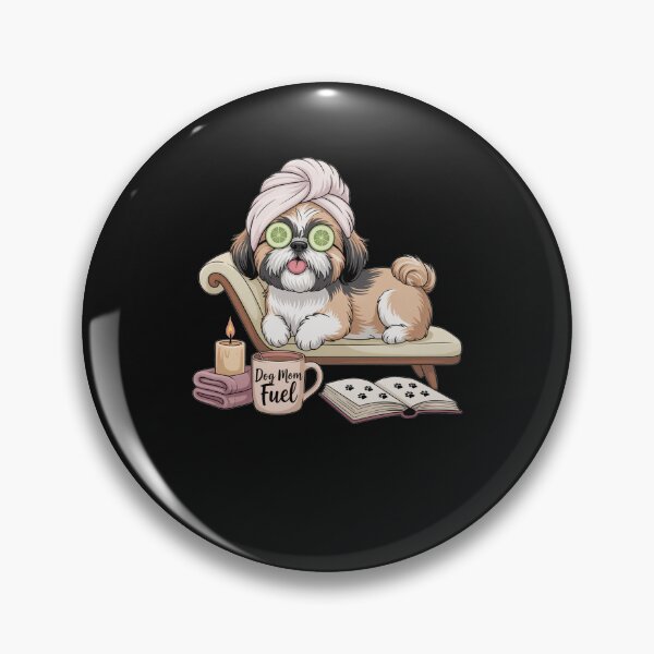 Item preview, Shih Tzu Funny Spa Day for Dog Mom designed and sold by tamdevo1.