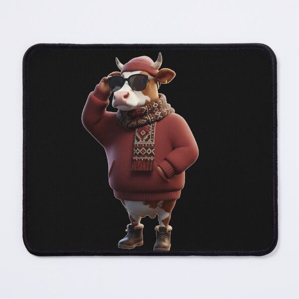 Item preview, Charismatic Moroccan Rug Scarf Cow - Cool Winter Fashion designed and sold by designwiss.