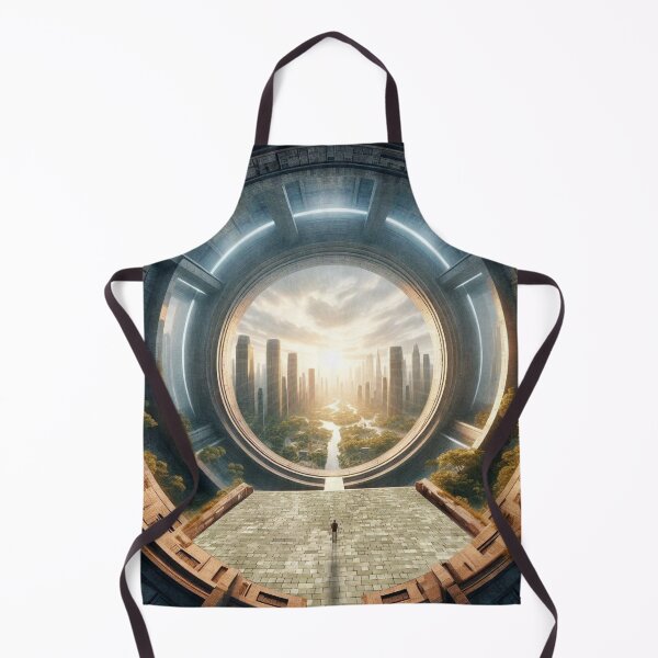 Item preview, Futuristic Cityscape Portal designed and sold by Phil Perkins.