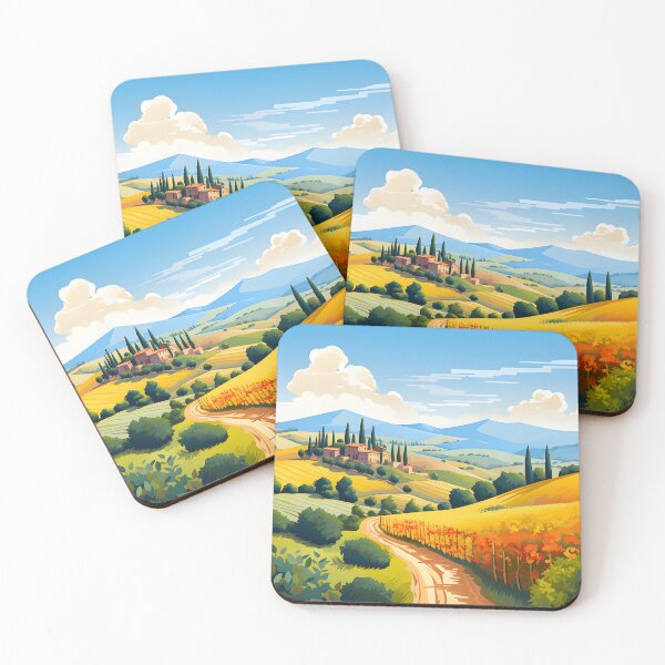 Item preview, PAINTING OF AN ITALIAN LANDSCAPE designed and sold by infinitearte.
