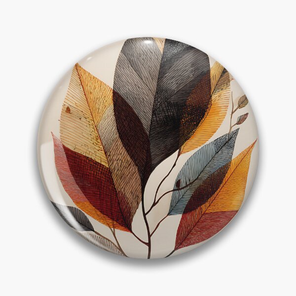 Item preview, Modern Abstract Leaf Art designed and sold by bapupa.