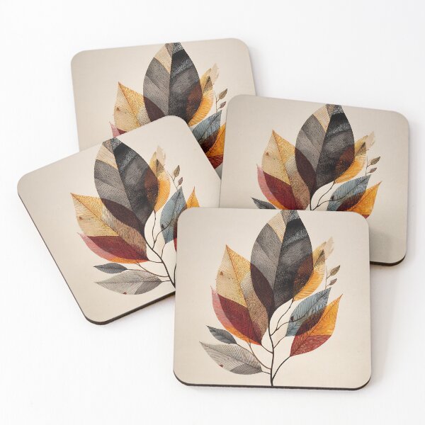 Item preview, Modern Abstract Leaf Art designed and sold by bapupa.