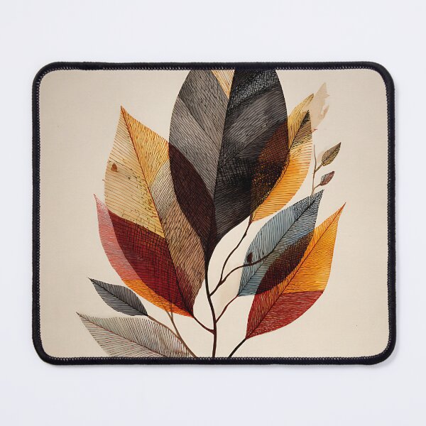 Item preview, Modern Abstract Leaf Art designed and sold by bapupa.