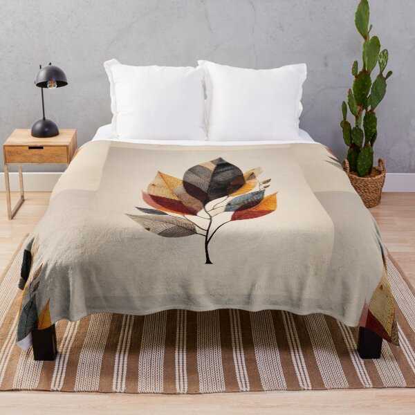 Item preview, Modern Abstract Leaf Art designed and sold by bapupa.