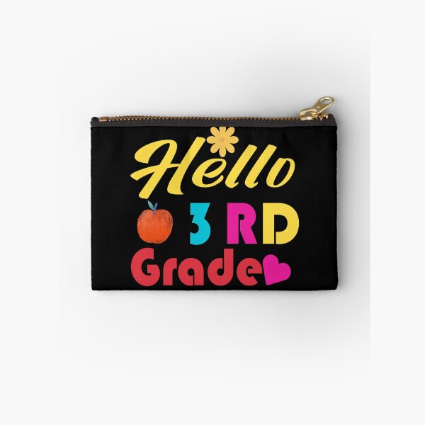 Item preview, Hello 3rd Grade – Colorful First Day of School Gift for Students, Teachers & Parents designed and sold by karibov.