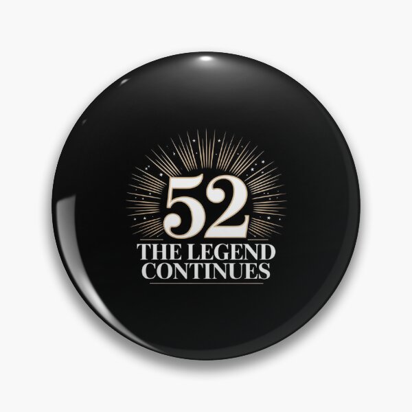 Item preview, 52nd Birthday designed and sold by NetoGalaxy.