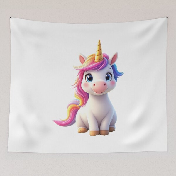 Item preview, Colorful Unicorn Wall Art designed and sold by picartlinxx.