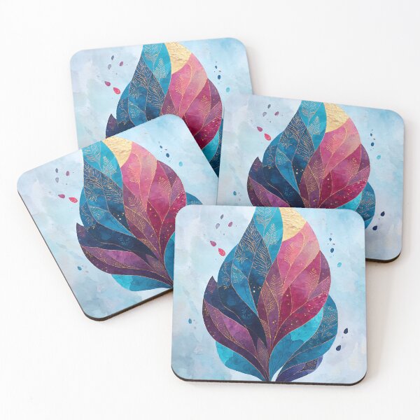 Item preview, Geometric Abstract Leaf Aesthetic designed and sold by bapupa.